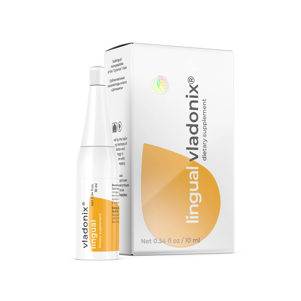 Владоникс лингвал — пептидные капли для укрепления и восстановления иммунитета, 10 мл